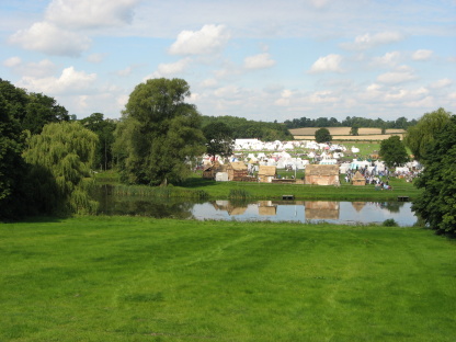 Gärten in England  Kelmarsh Hall